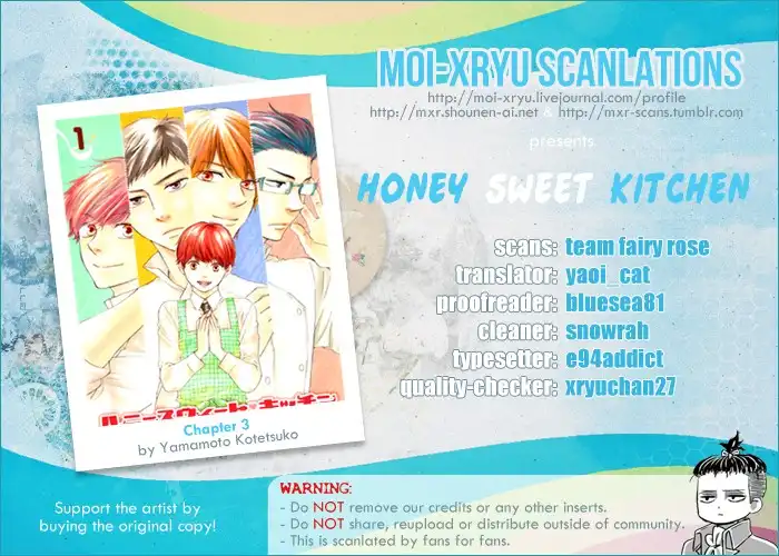 Honey Sweet Kitchen Chapter 3 3